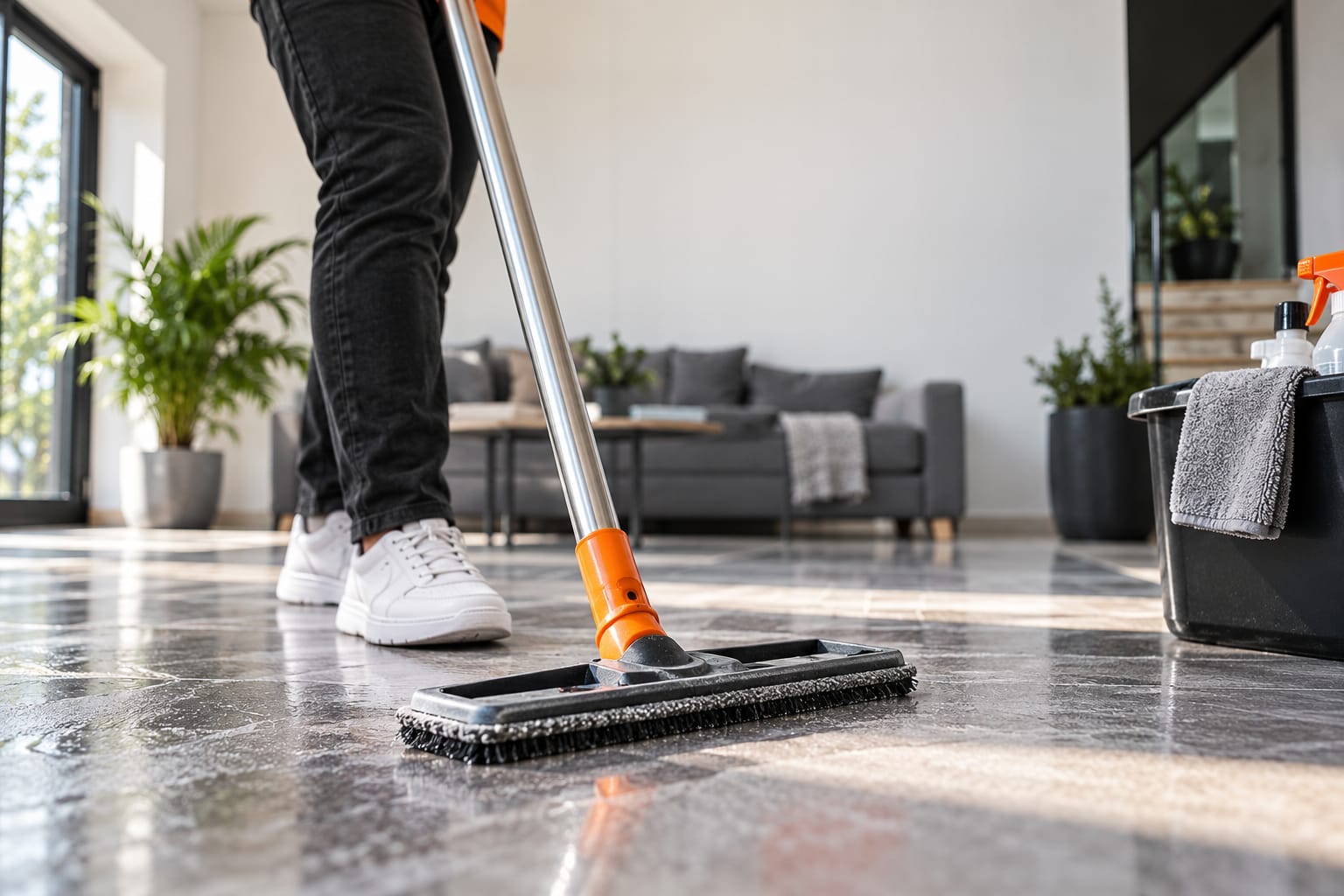 Post-build floor care